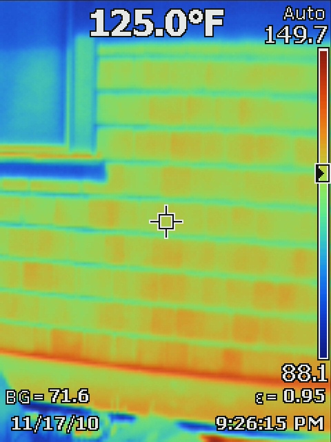 Dlyan Chalk photo from infrared camera showing exterior