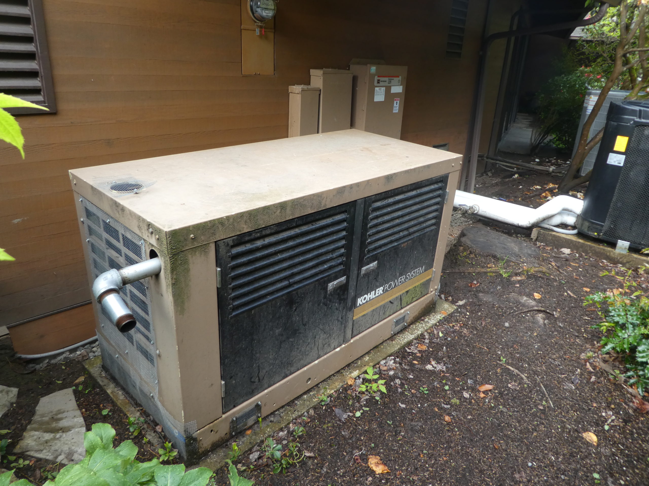 Generator Transfer Switch Found During a Home Inspection